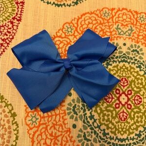 NWT Royal Blue Hair Bow for Kids